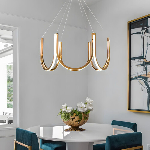 Pendant Lamp Led App1749-cp Gold 1