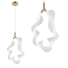Lampe Led G013-1cp White/gold