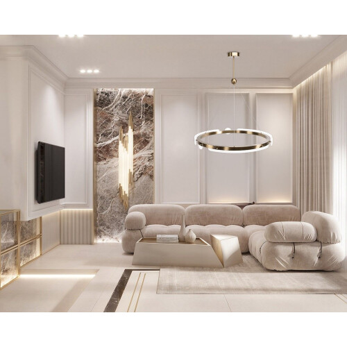 Plafondlamp Ophanglus Led App1549-cp Gold Pilot 2