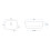 Countertop Basin Rea Belinda Slim 6