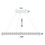 Lampe Led Ms009-cp Rose Gold 59cm 6