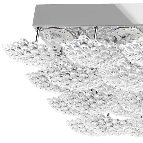 Φωτιστικό Οροφής Led Ms015-c Chrome 2