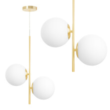 Lampe Suspendue G118-2cp Gold