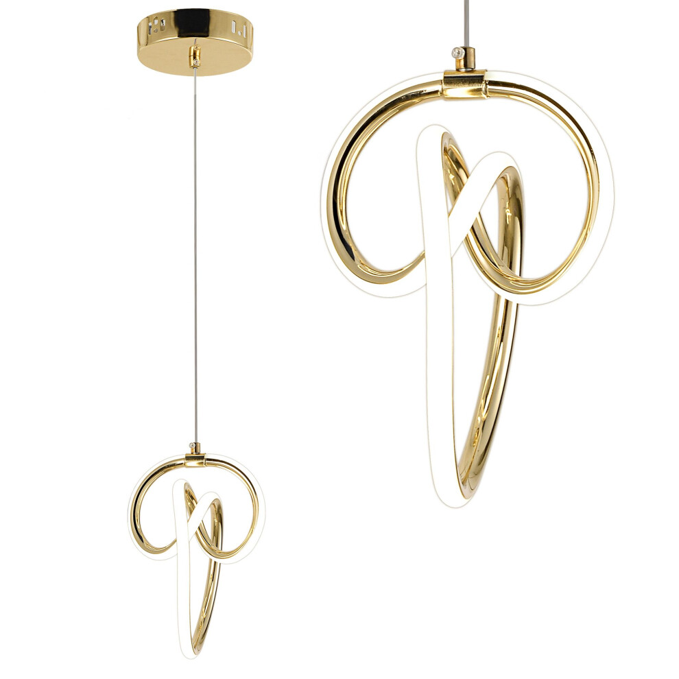 Pendant Lamp Led Lhj092-1Cp Gold 5906366015960