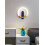 Φωτιστικο Τοιχου Led Lhj068-w C Brush Gold/black 3