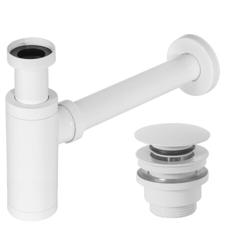 Click-klak Νιπτήρας Universal Siphon Rea White