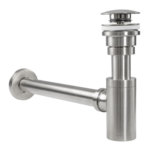 Syphon Klik-klak Rea Brush Nickle Inox 2