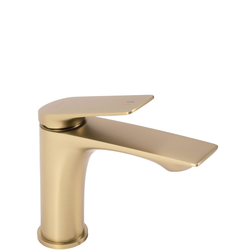 Bathroom Faucet Rea Avalon Brush Gold Low 5902557391899