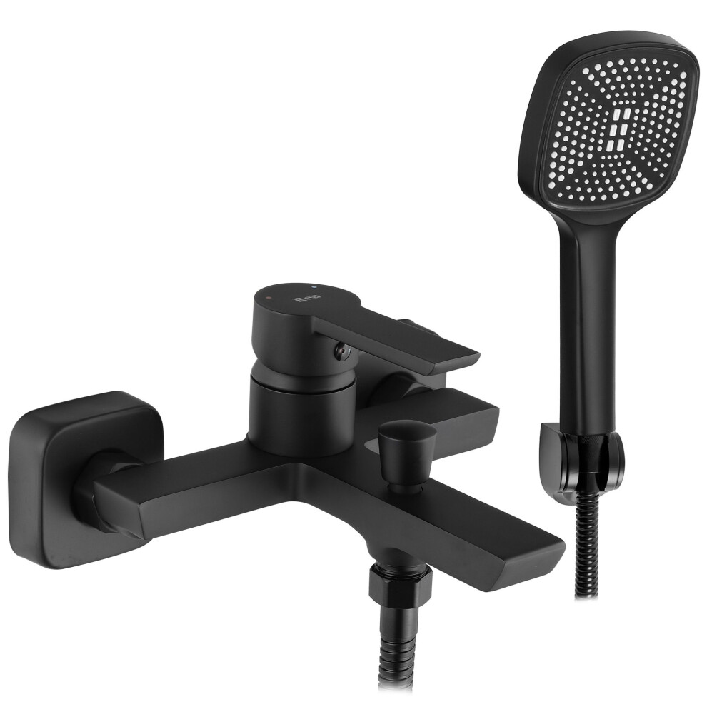 Bath Faucet Rea Argus Black Matt 5902557393039