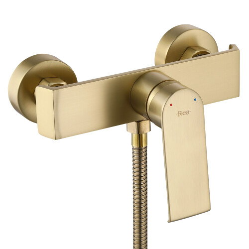 Zuhanycsaptelep Hass Brush Gold 1