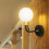 Applique Murale APP1301-1W Black Gold 7