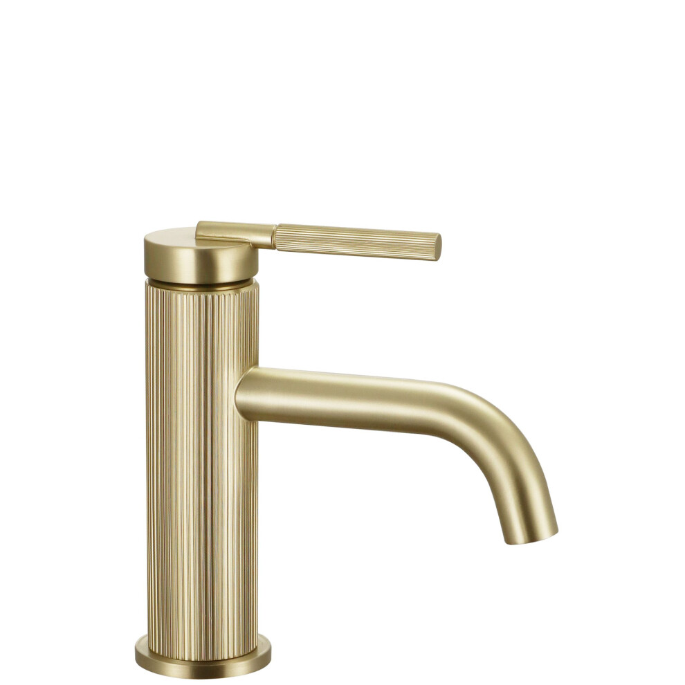 Bathroom Faucet Rea Argon Brush Gold Low 5906366007545
