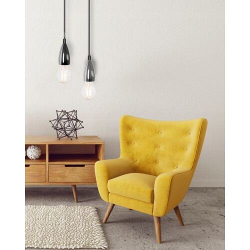 Plafondlamp Hanglamp Chroom APP358-1CP 2
