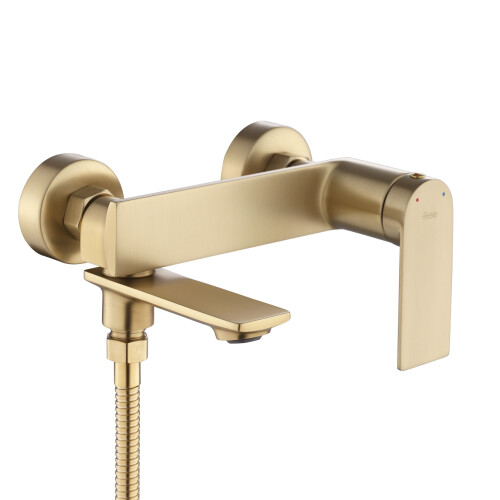 Fürdőkád Csaptelep Rea Storm Brush Gold 2