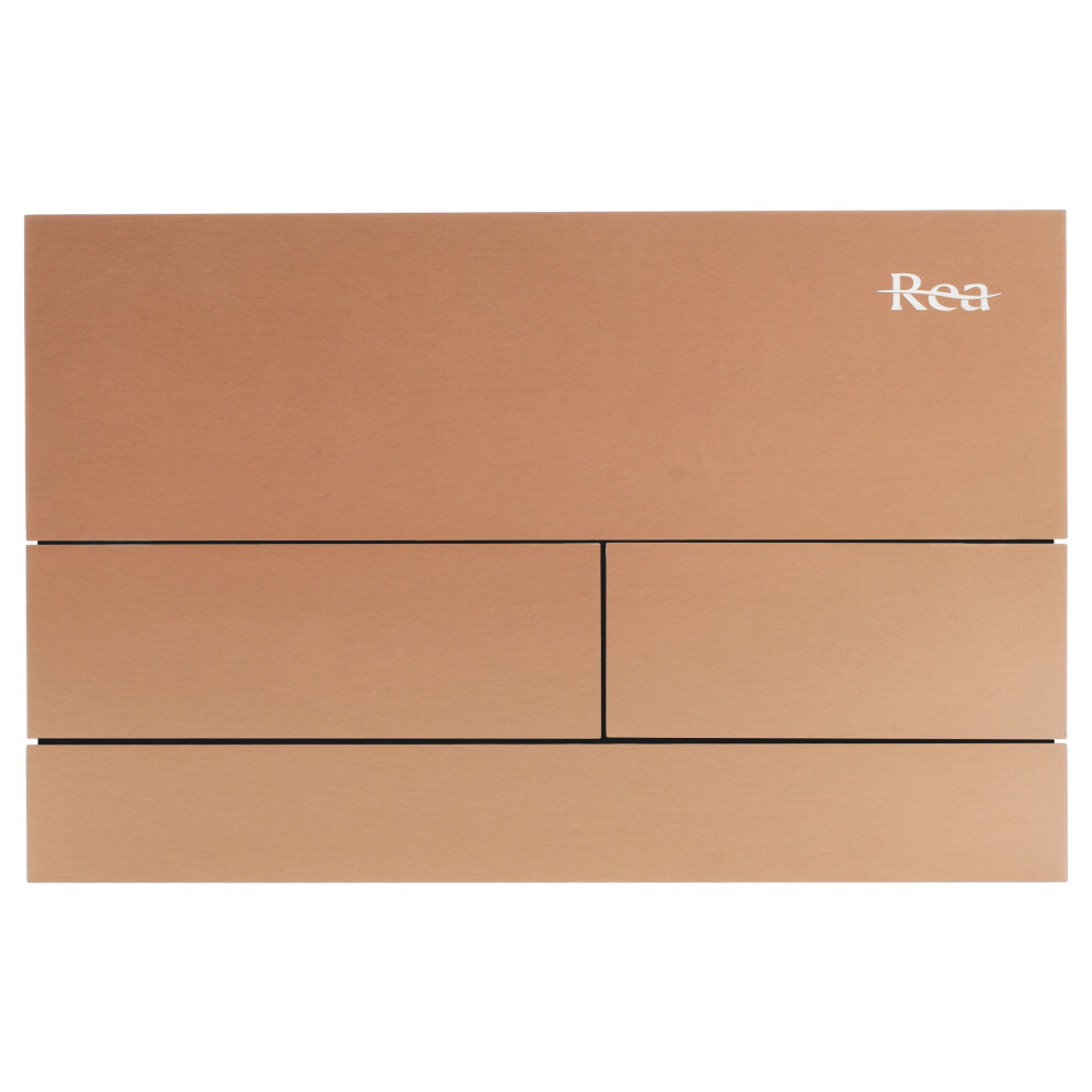 Toilet Flush Button K011a-Q Rea T Brush Copper/Brushed Rose Gold 5906366011061