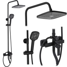 Doucheset Rea Argus Black Matt