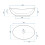 Countertop Washbasin Rea Kate 56 6