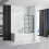 Schermo Vasca Rea Lagos-1 Fix 80 Black 6