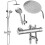 Doucheset Rea Lungo Diamond Chrom Met Thermostaat 1