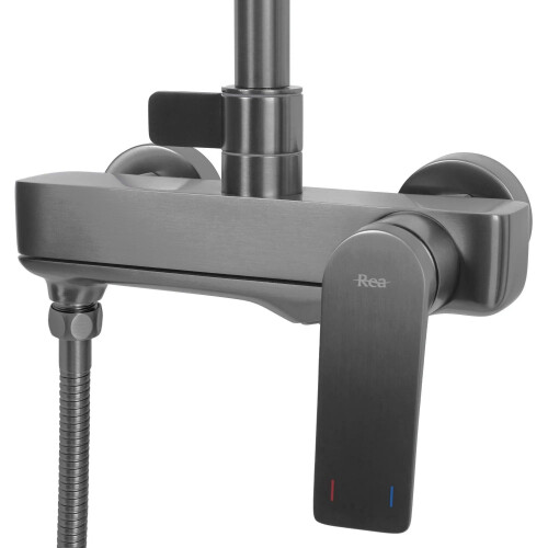 Shower Set Rea Avalon Titanium 2