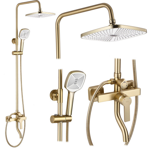 Doucheset Rea Argus Gold Brush