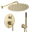 Inbouw Regendoucheset Rea Argon Gold Brush + Box 1