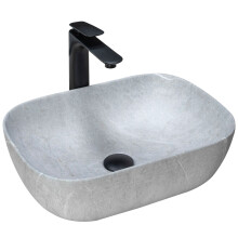 Vasque À Poser Rea Livia Grey