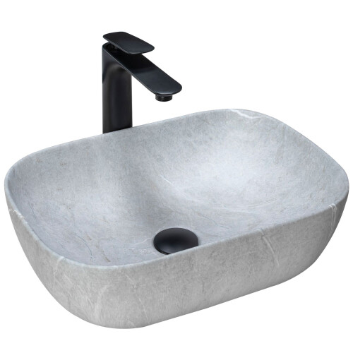 Vasque À Poser Rea Livia Grey