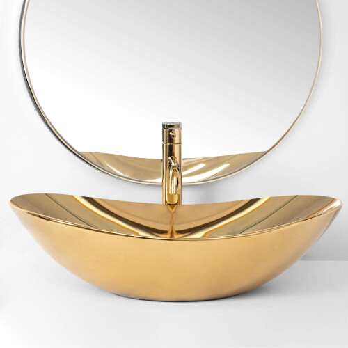 Countertop Washbasin Rea Royal Gold 2