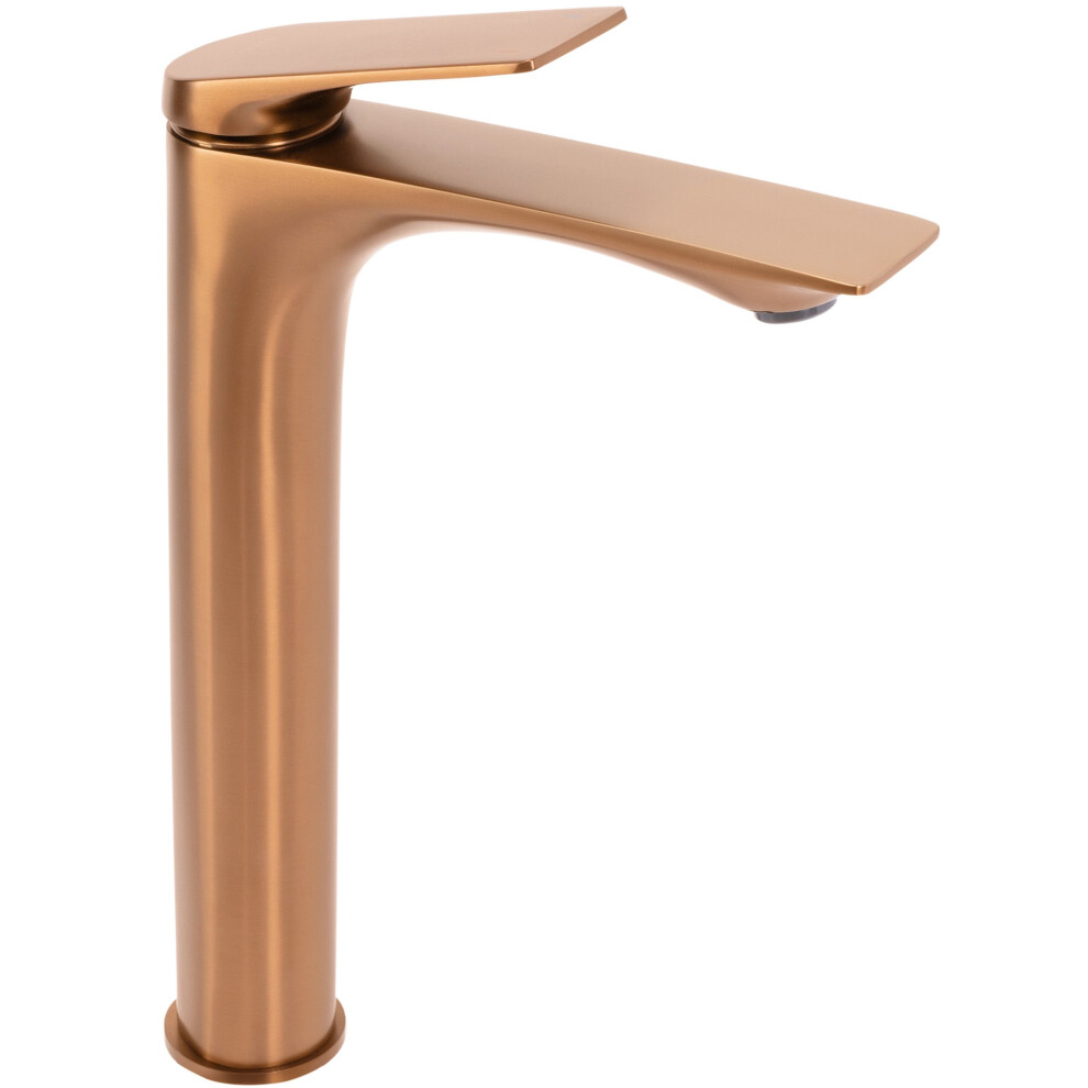 Bathroom Faucet Rea Avalon Copper Brush High 5906366012303