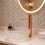 Βρύση Νιπτήρα Copper Brush Rea Storm, Ψηλ 5