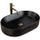 Ceramic Countertop Basin Rea Nadia Stone Black Matt 1