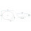 Ceramic Basin Margot Gold/ Blue 5