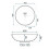 Countertop Basin Rea Aztec 5