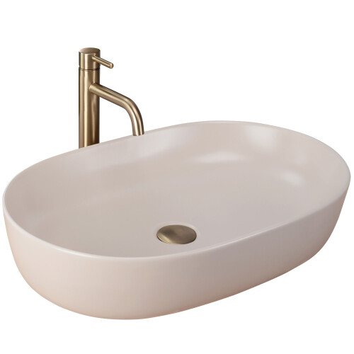 Vasque À Poser Rea Cleo 61 Beige Matt
