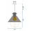 Lampe Linz White APP103-1CP 5