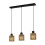 Lampe Suspendue APP1821-3CP Nature Black 1