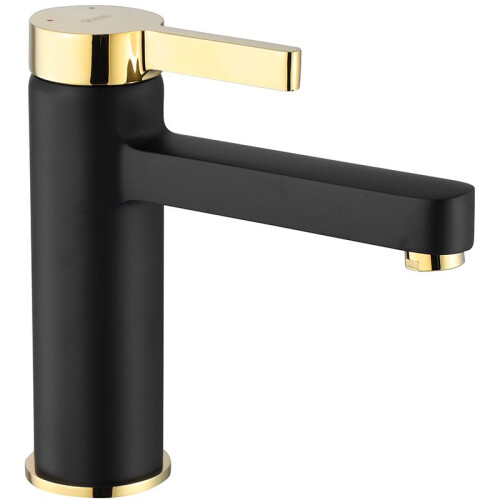 Fürdőszobai Csaptelep Rea Polo Black Gold Low 1