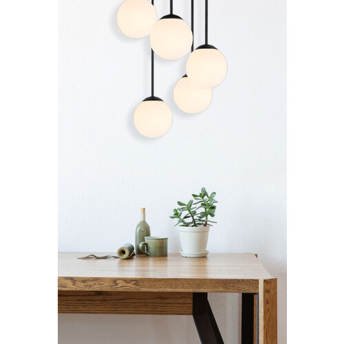 Lampe Suspendue APP1816-5CPR Black 2