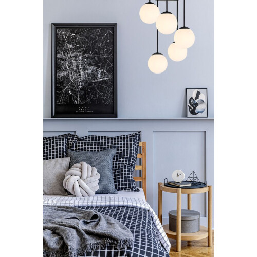 Lampe Suspendue APP1816-5CPR Black 1