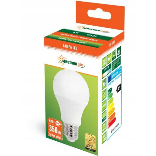 Ζεστός Λαμπτήρας Led E-27 230v 5w 13271 1