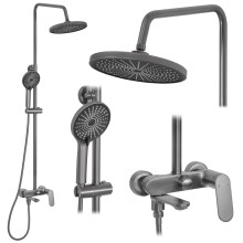 Shower Set Rea Marco Gun Grey