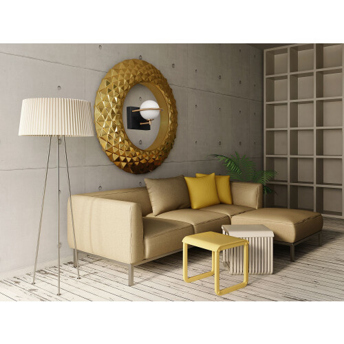 Applique Murale APP1220-1W Black Gold 2