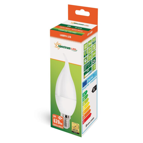 Izzó Led Hideg E-14 230v 8w 14226 2