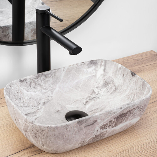 Countertop Basin Rea Belinda Mini Stone Matt 1