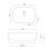 Countertop Basin Rea Belinda Mini Stone Matt 6