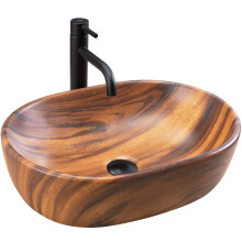 Νιπτήρας Rea Amelia Wood Matt (48 X 34,5 X 13,5 Εκ)