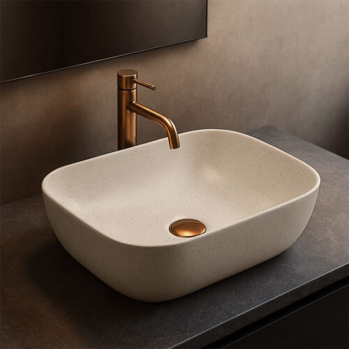 Lavabo Da Appoggio Rea Belinda Sandy 1