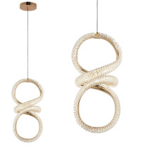 Led Függőlámpa G070-cp Gold