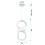 Suspension Led G070-cp Gold 5